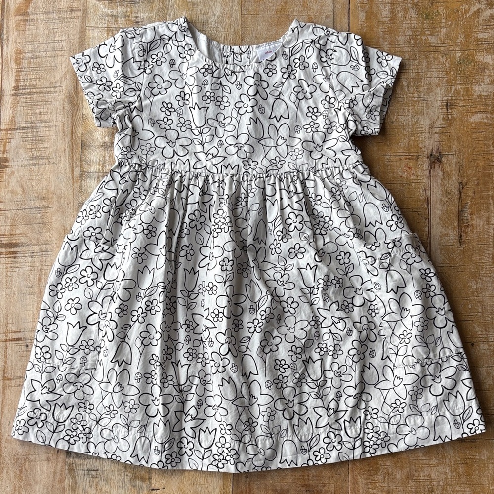 Hanna Andersson Floral Dress size 5